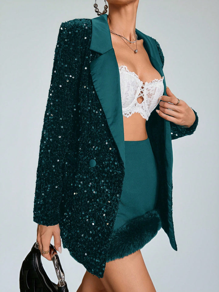 Sacou SHEIN, verde