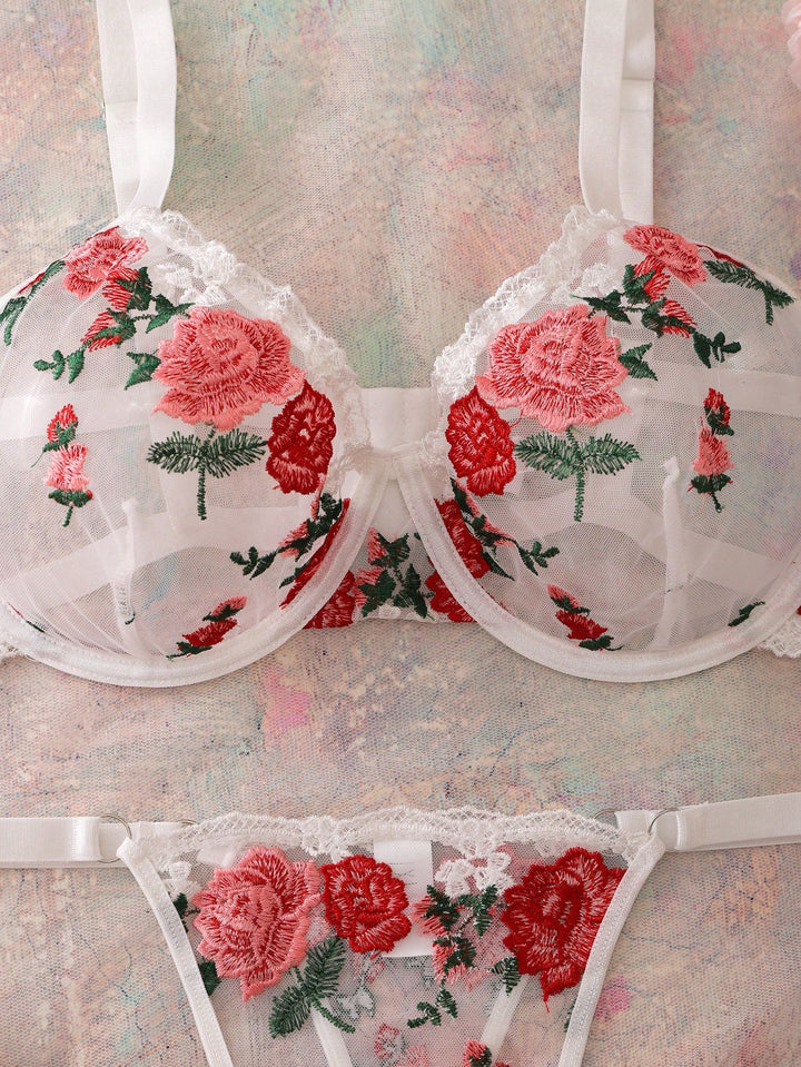 Set sutien și chilot SHEIN, mix culori