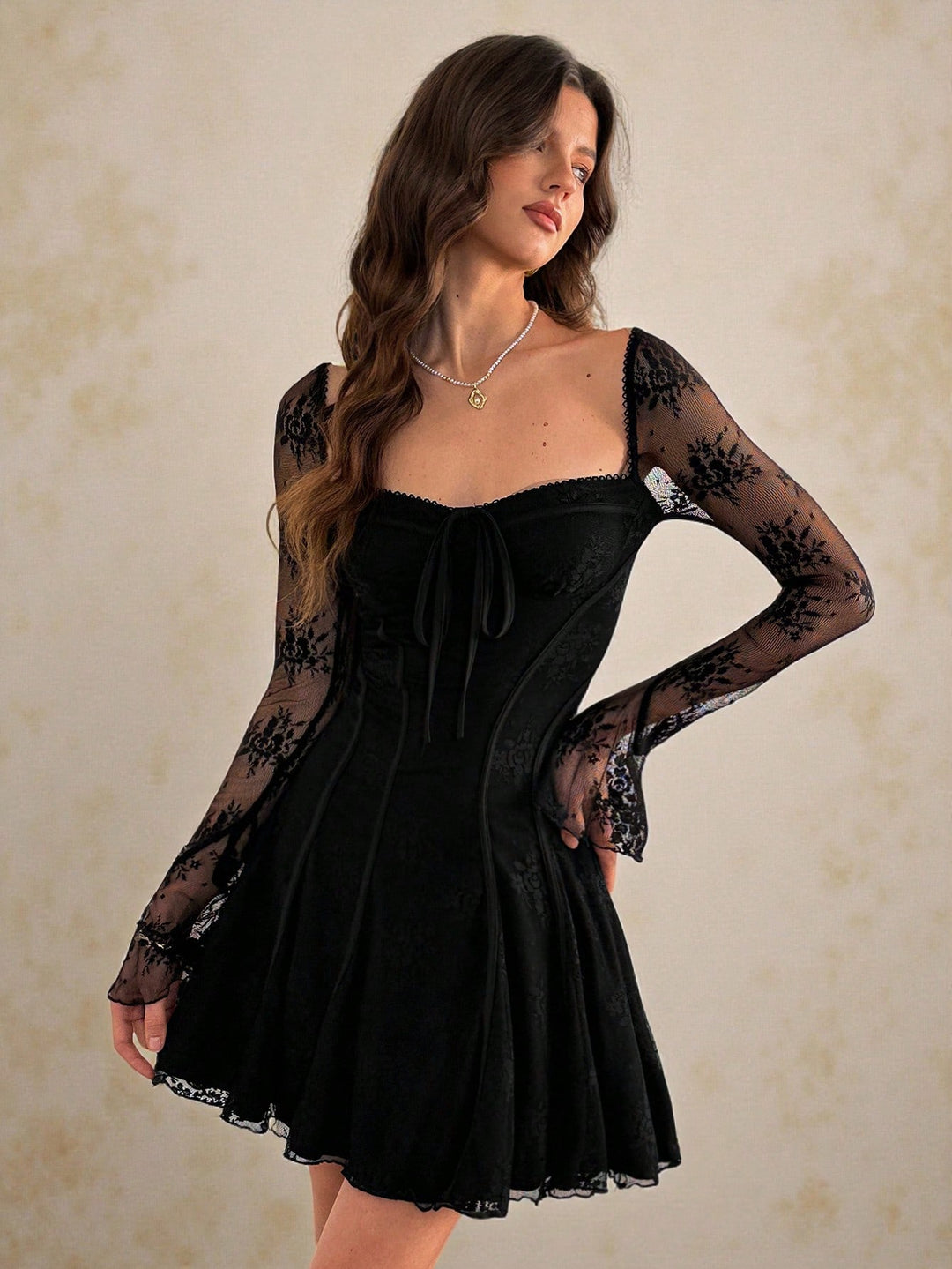 Rochie mini SHEIN, negru