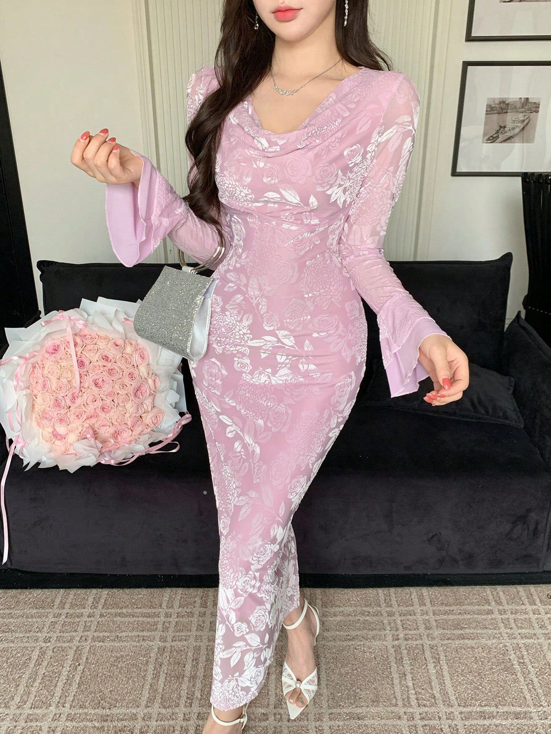 SHEIN maxiruha, lila