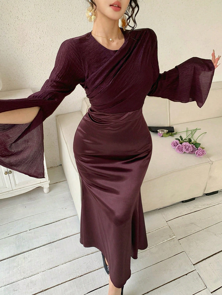 SHEIN Maxi Ruha, Bordó