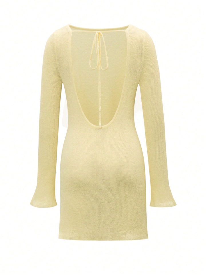SHEIN Beach skirt, Yellow