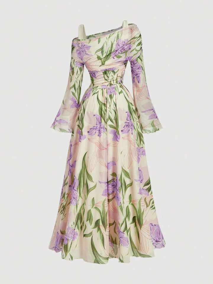 Rochie maxi SHEIN, mix culori