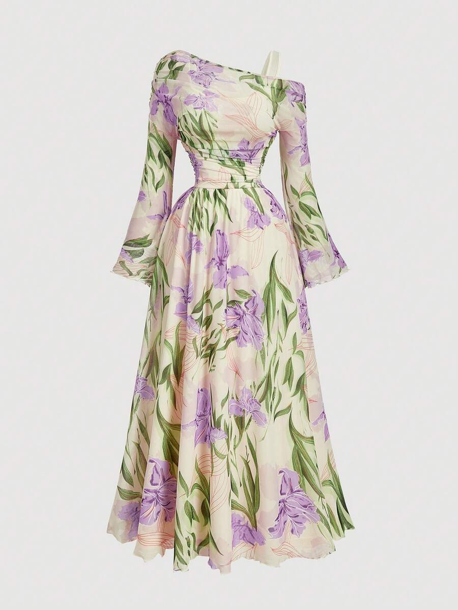 Rochie maxi SHEIN, mix culori