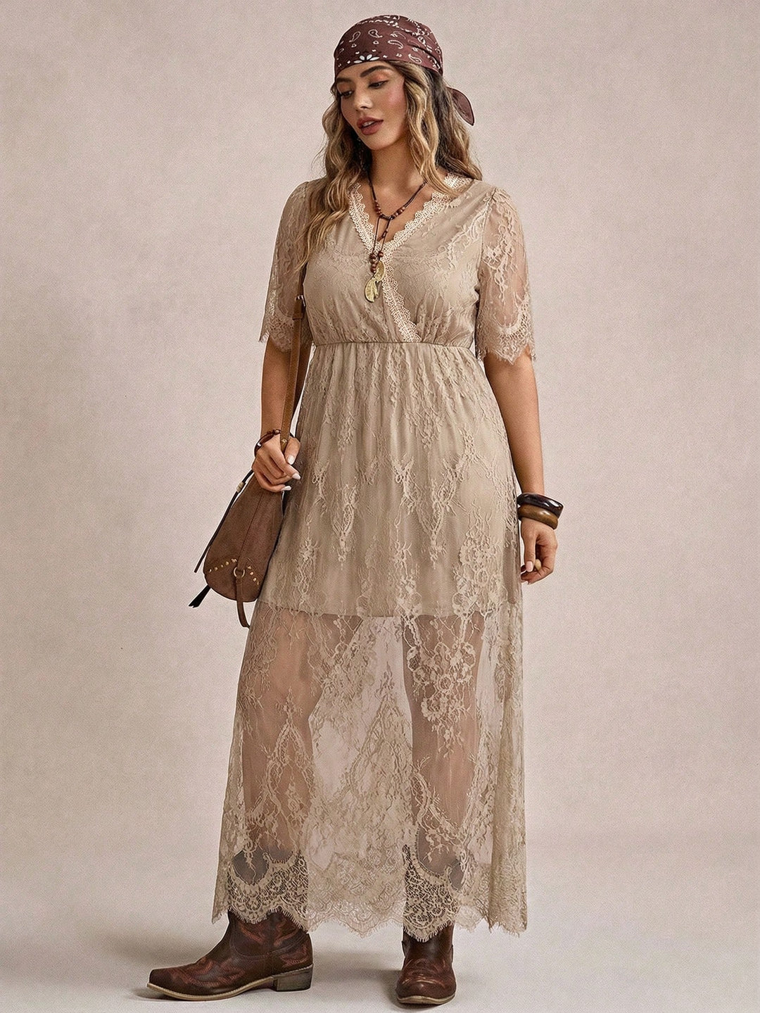 SHEIN ruha, khaki