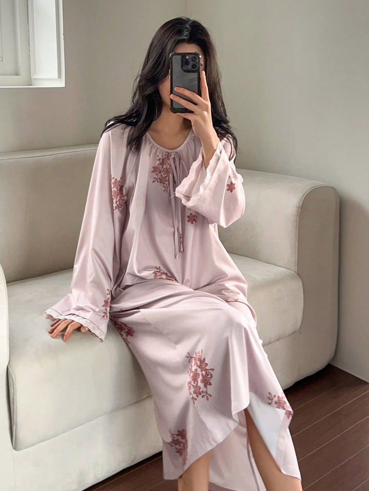 Rochie de noapte SHEIN, roz