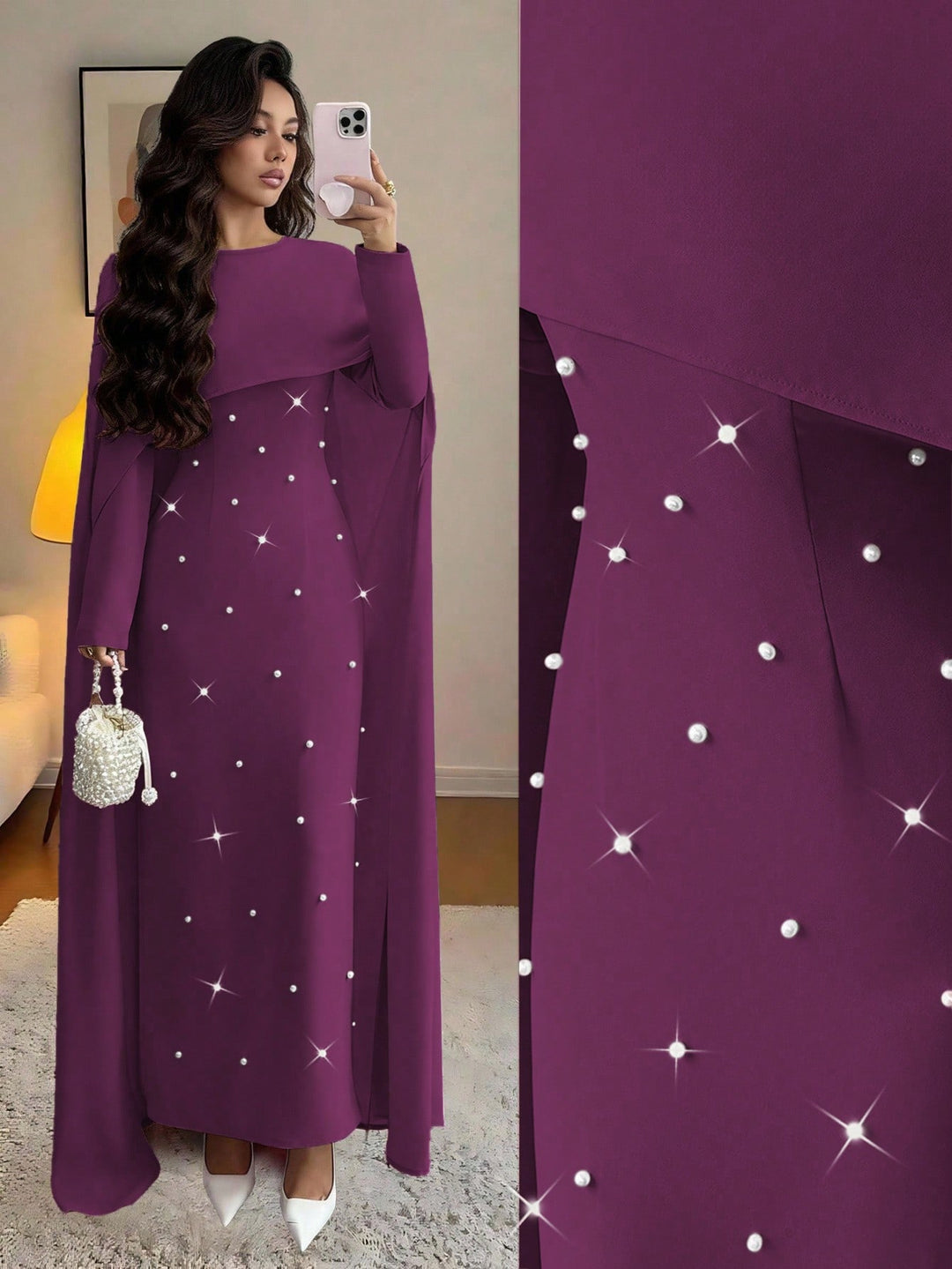 Rochie maxi SHEIN, mov