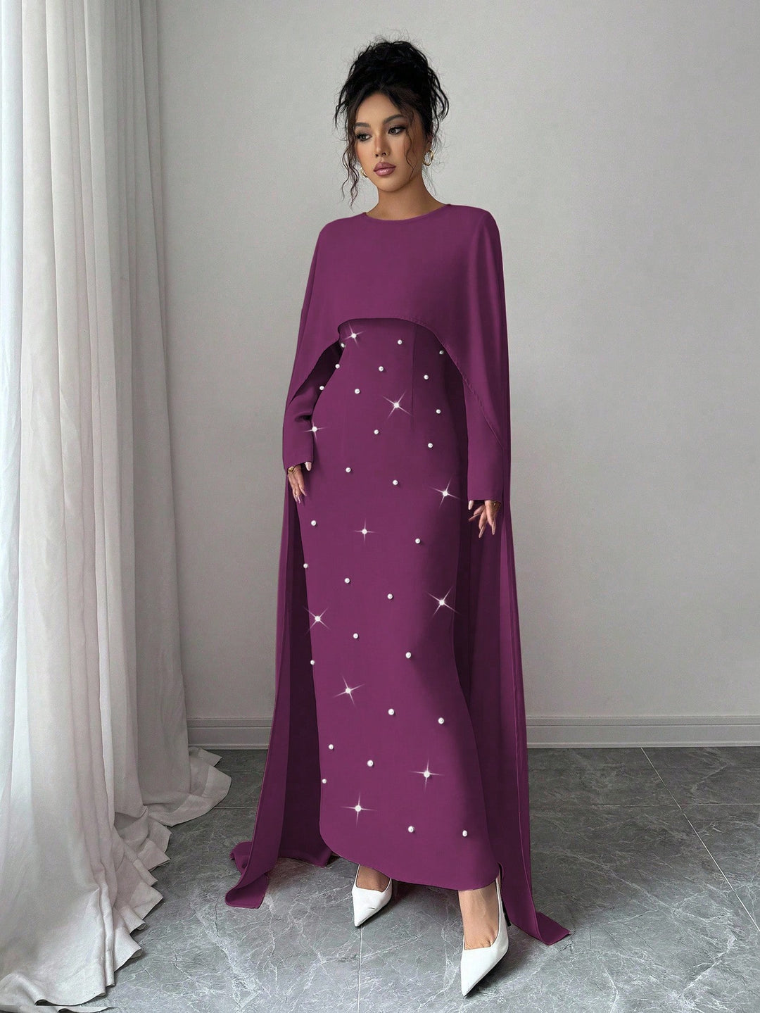 Rochie maxi SHEIN, mov