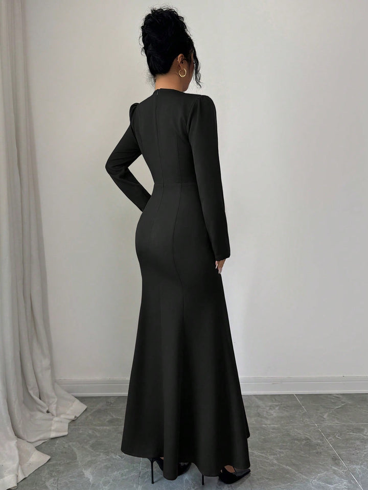 Rochie maxi SHEIN, negru