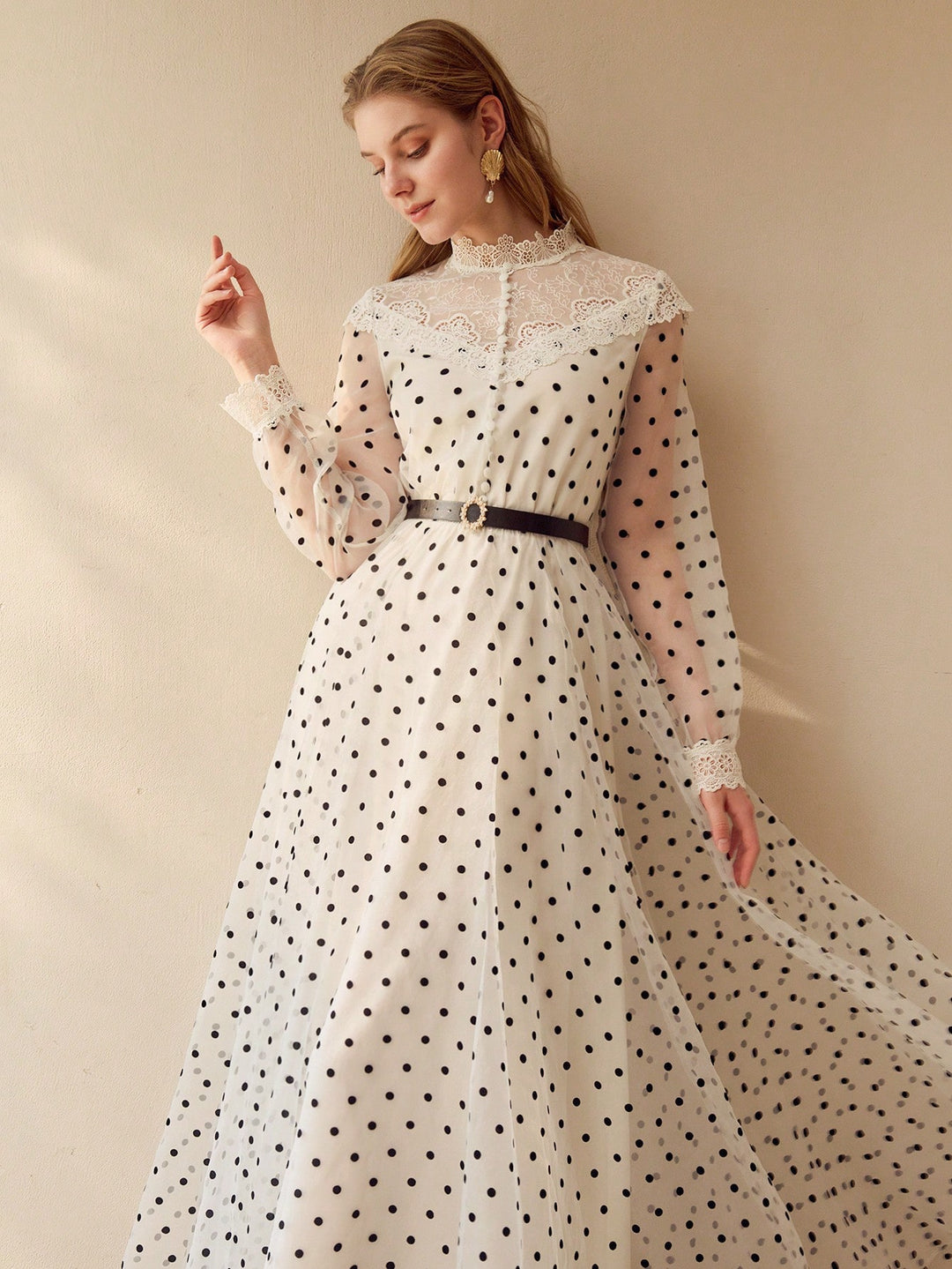SHEIN maxi ruha, fekete