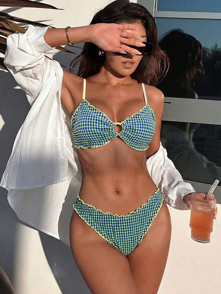 Set bikini SHEIN, mix culori
