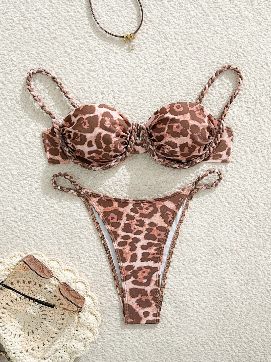 Set bikini SHEIN, mix culori