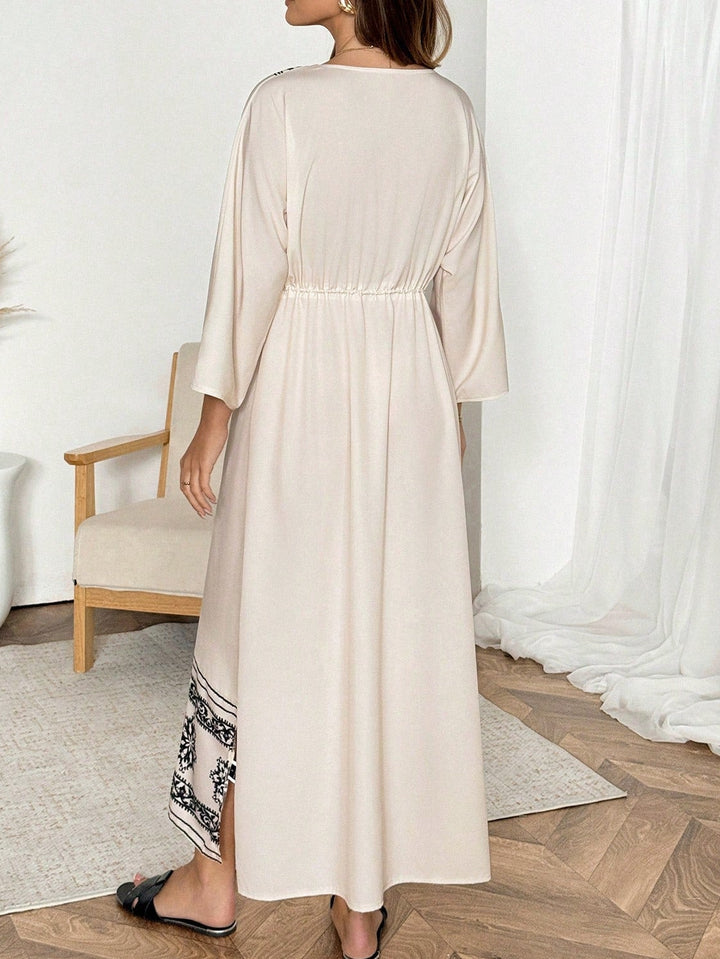 Rochie midi SHEIN, crem