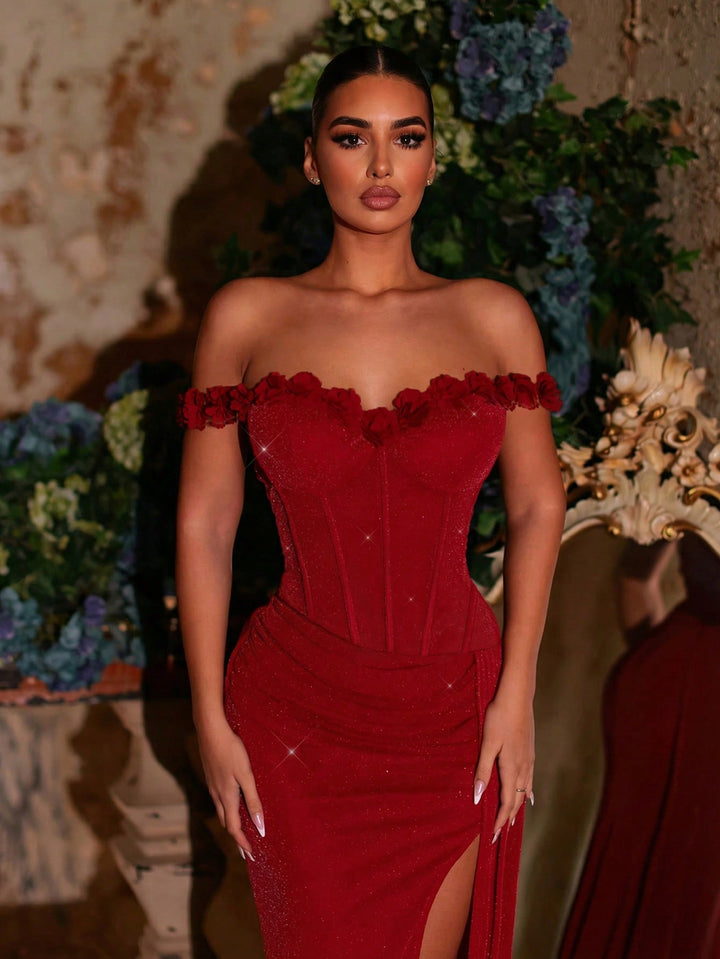 Rochie SHEIN, vișiniu