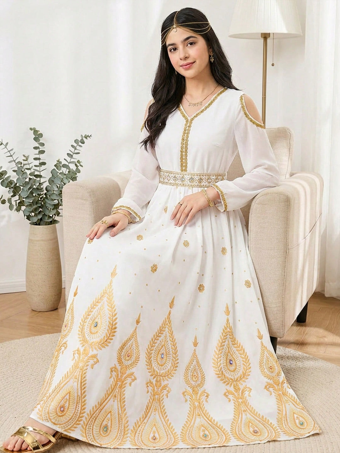Rochie SHEIN, alb
