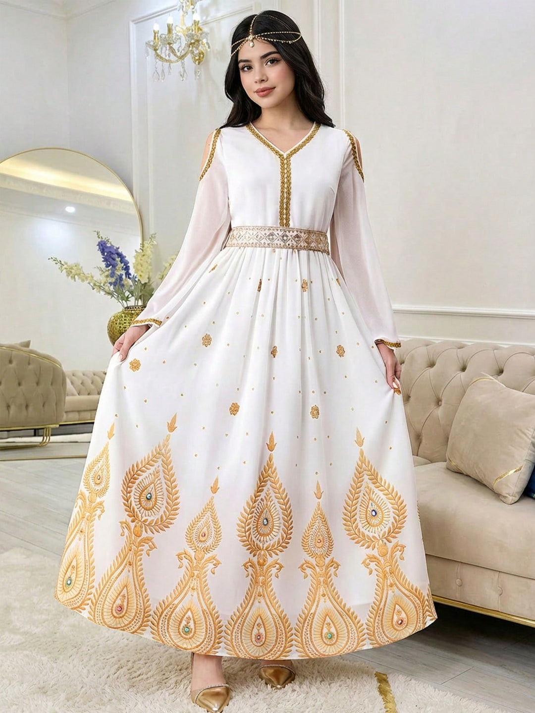Rochie SHEIN, alb