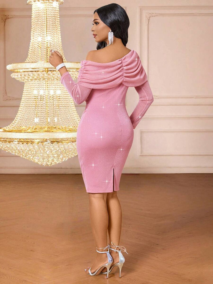 Rochie mini SHEIN, roz