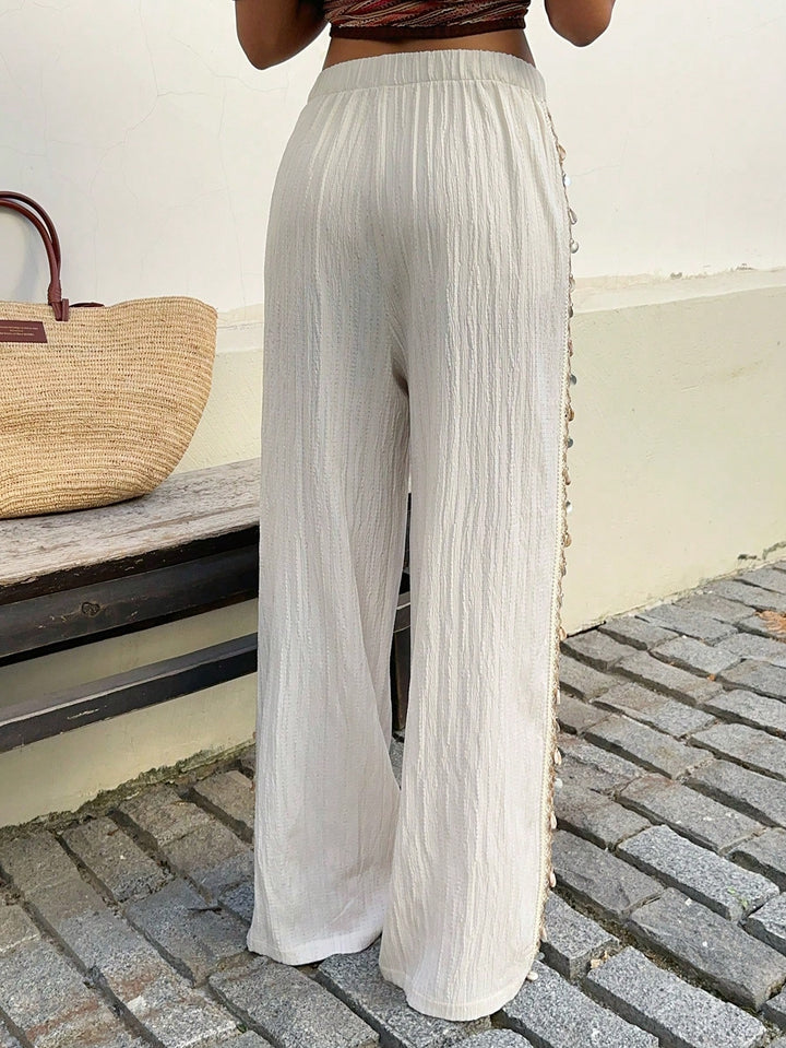 Pantaloni SHEIN, portocaliu