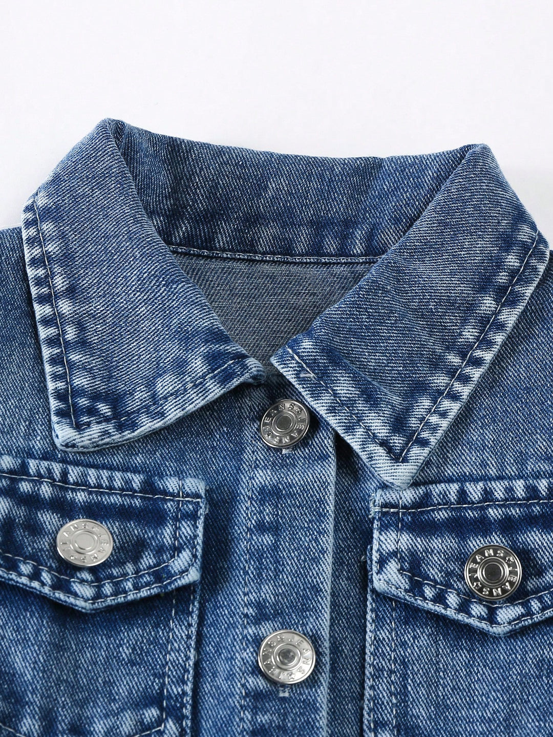 Rochie de denim SHEIN, albastru
