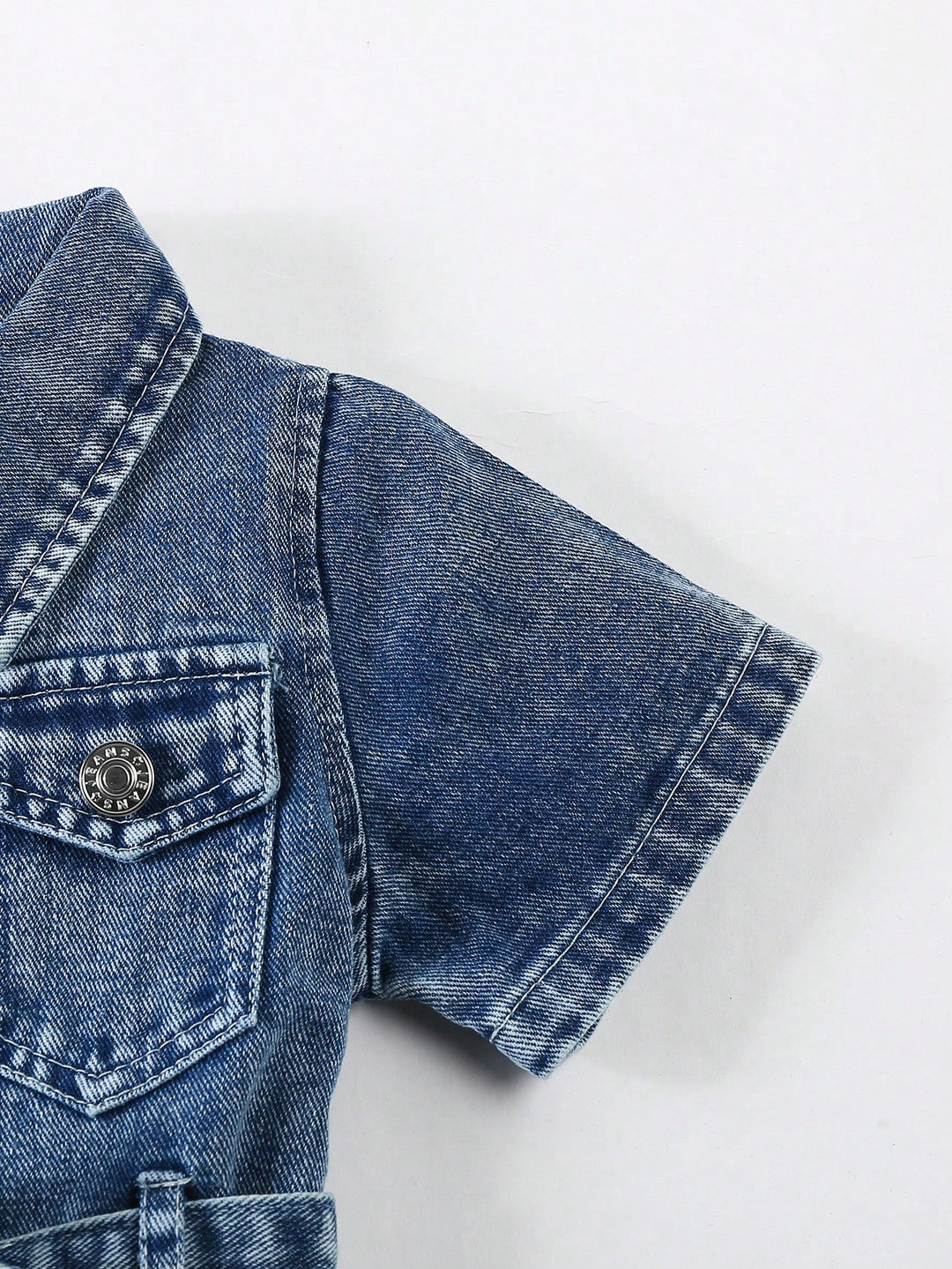 Rochie de denim SHEIN, albastru