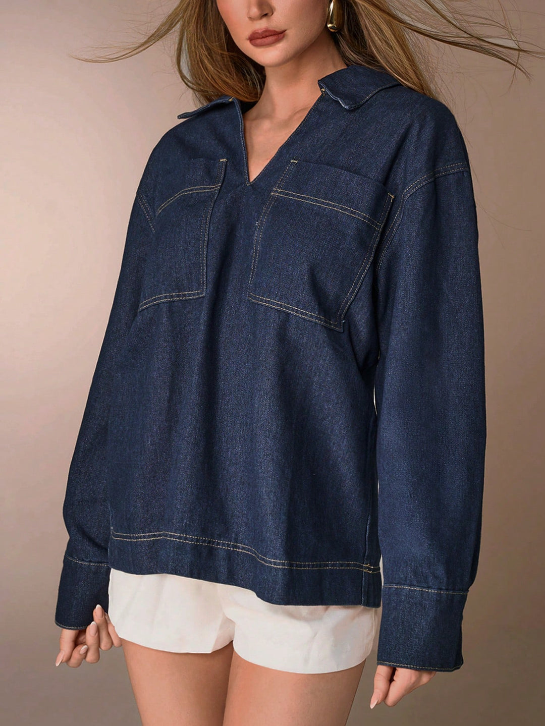 SHEIN farmering, kék
