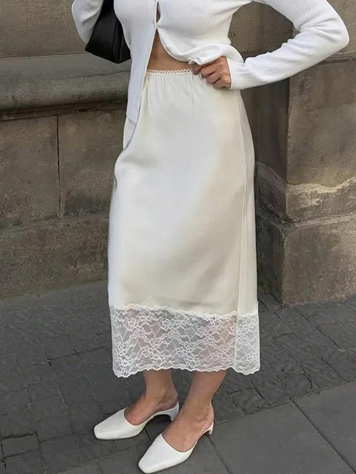 Fustă SHEIN, portocaliu
