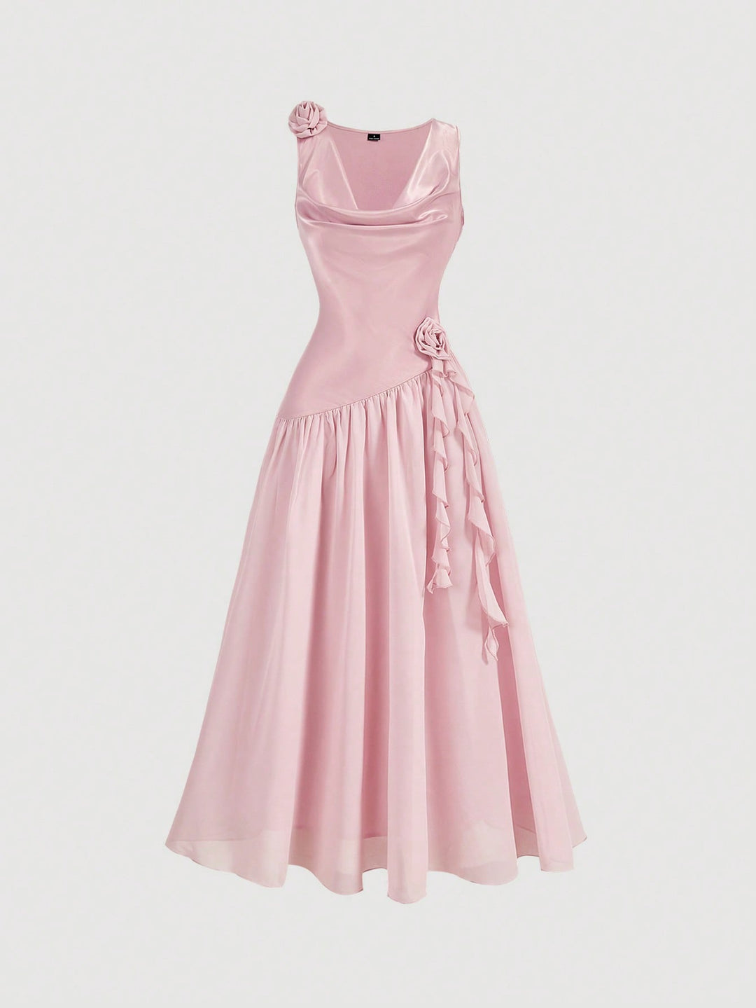 Rochie maxi SHEIN, roz
