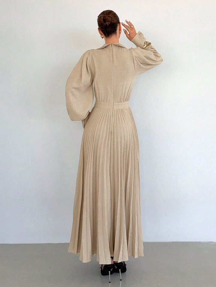Rochie maxi SHEIN, bej