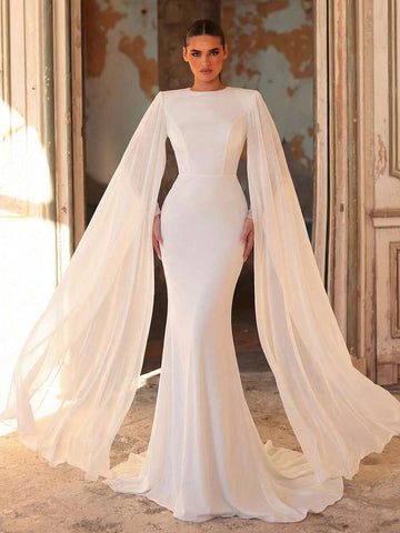 Rochie de ocazie SHEIN, alb