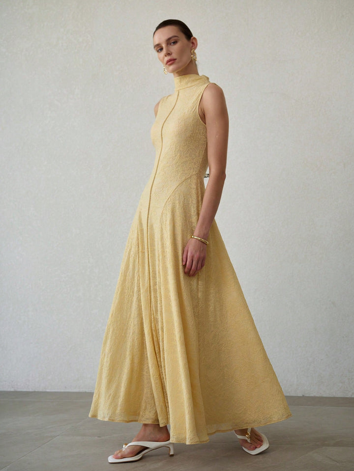 Rochie maxi SHEIN, galben