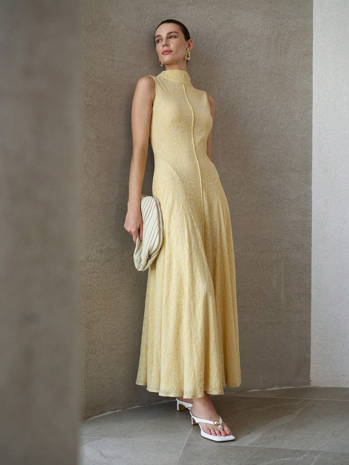 Rochie maxi SHEIN, galben