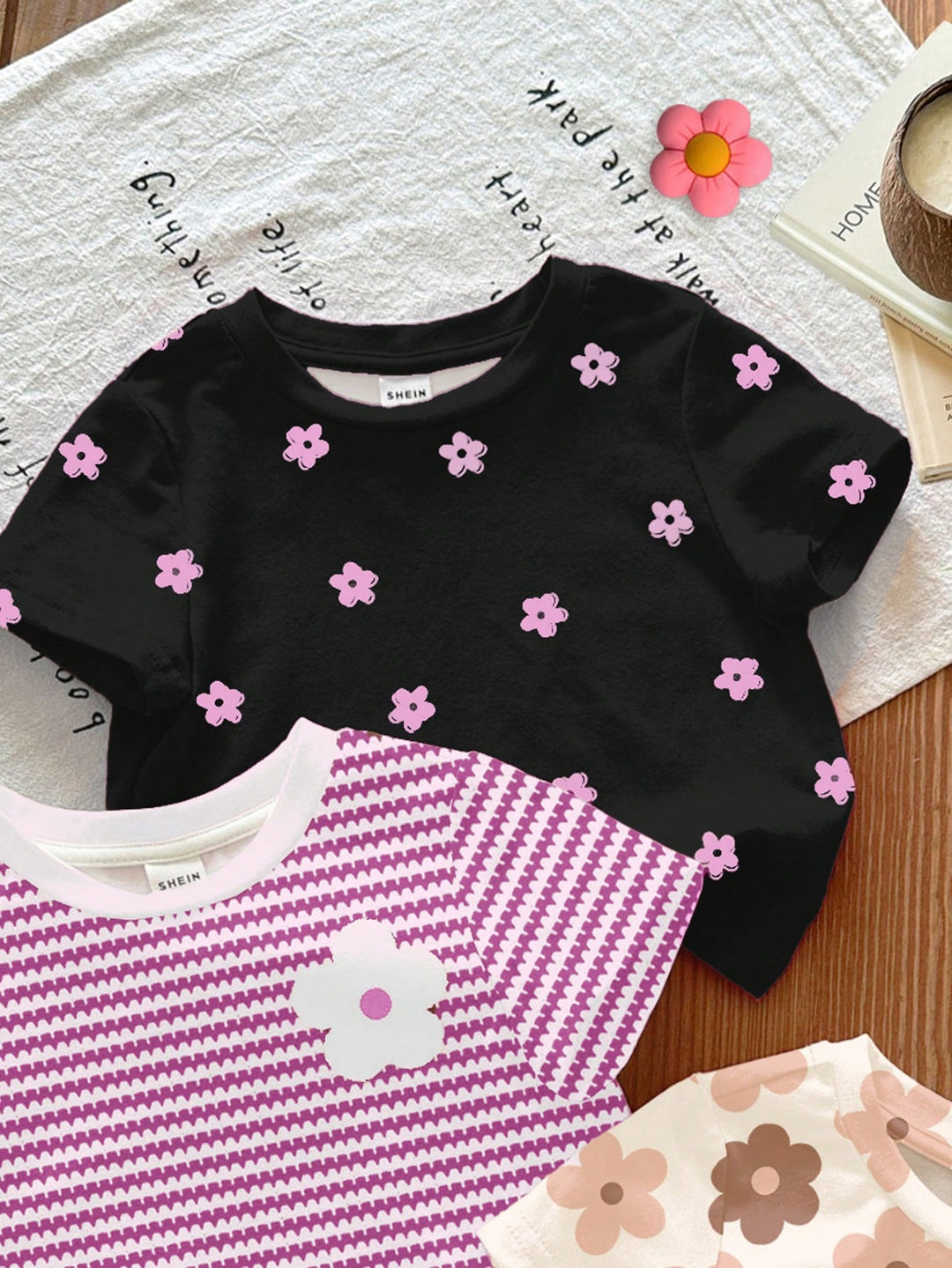 Tricou SHEIN, mix culori