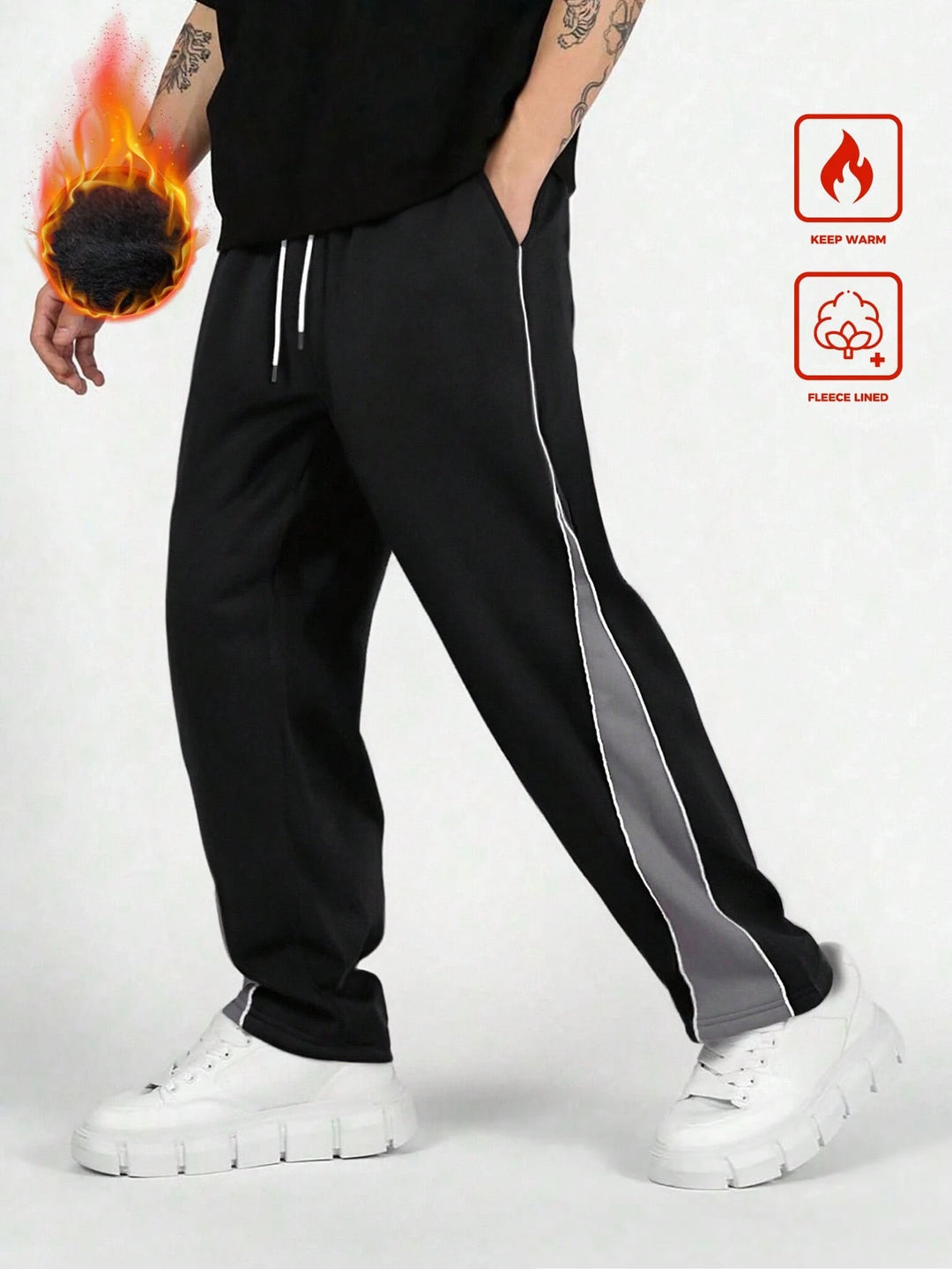 Pantaloni de trening SHEIN, mix culori