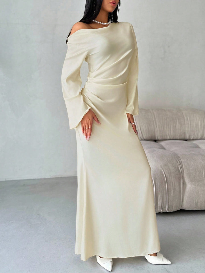 Rochie maxi SHEIN, portocaliu