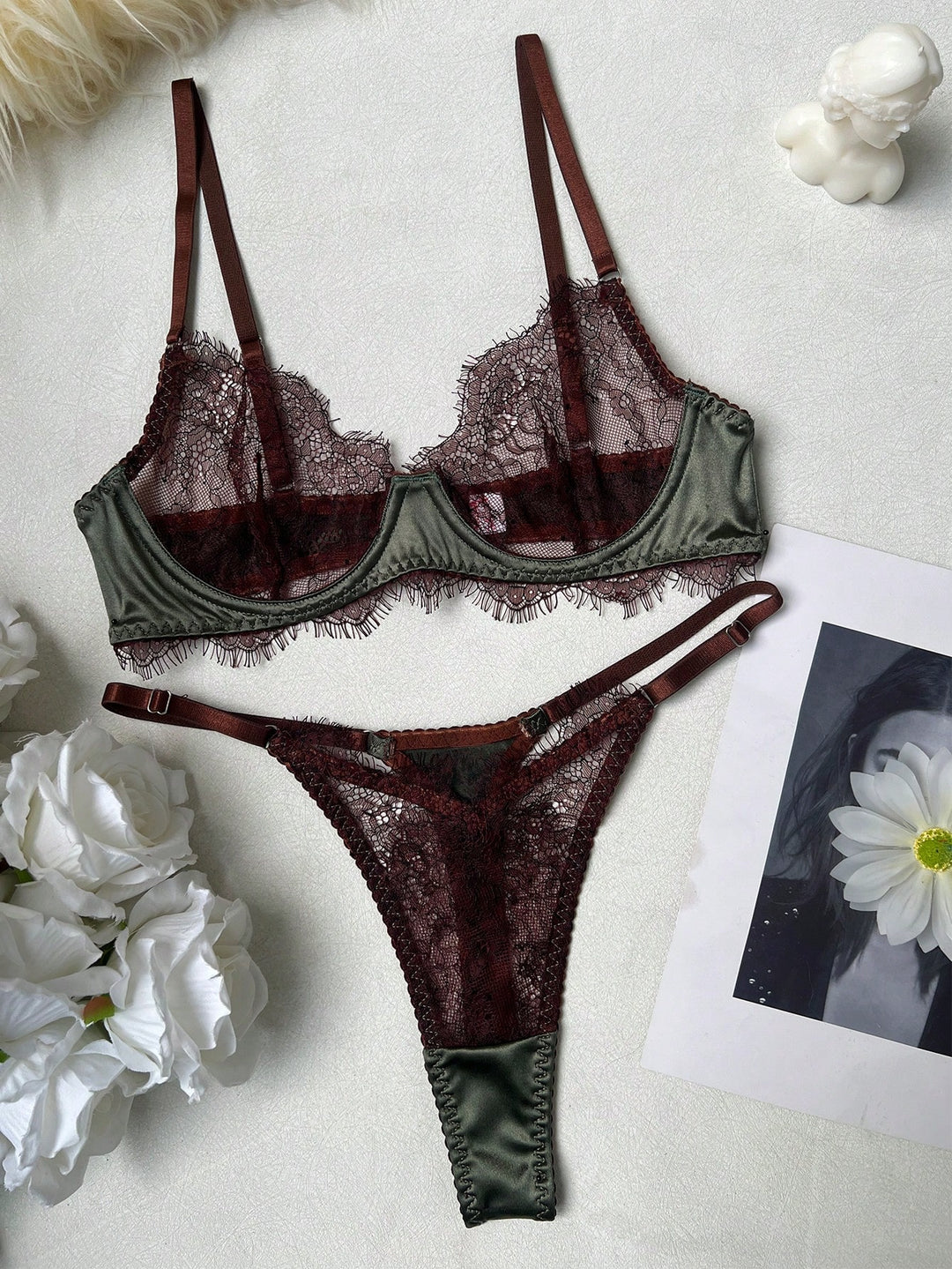 Set lenjerie intimă SHEIN, mix culori