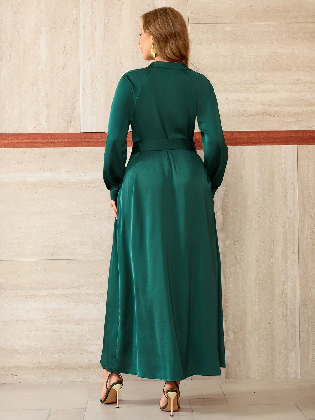 SHEIN ruha, khaki