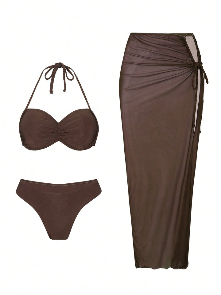 Set bikini SHEIN, maro