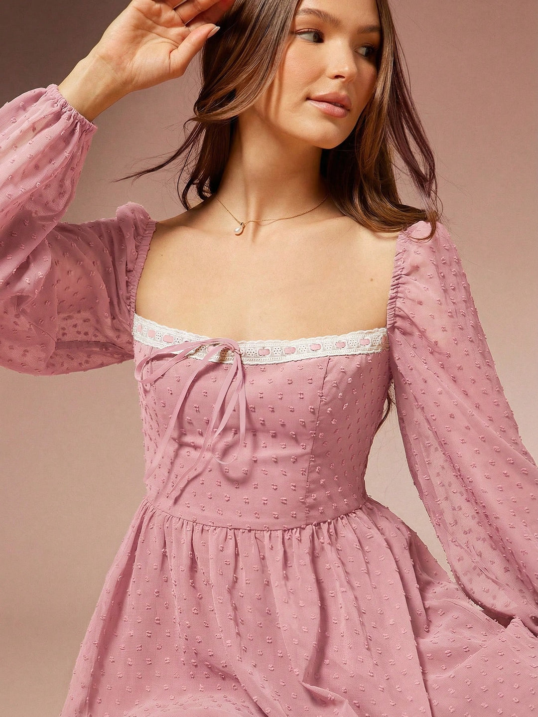 Rochie mini SHEIN, roz