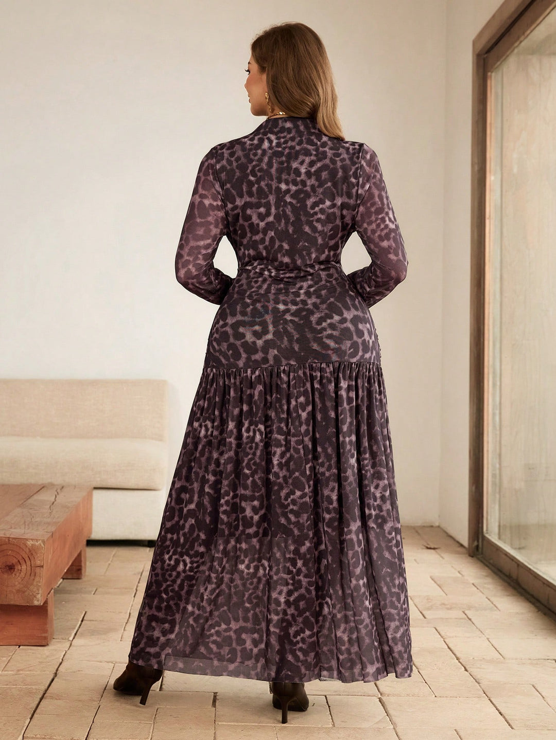 Rochie SHEIN, maro