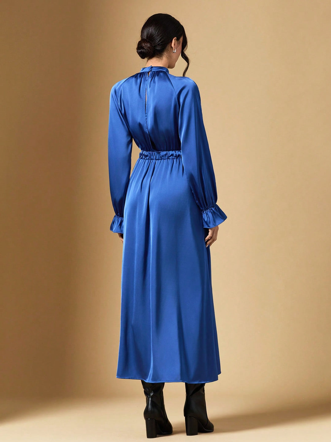 Rochie maxi SHEIN, albastru