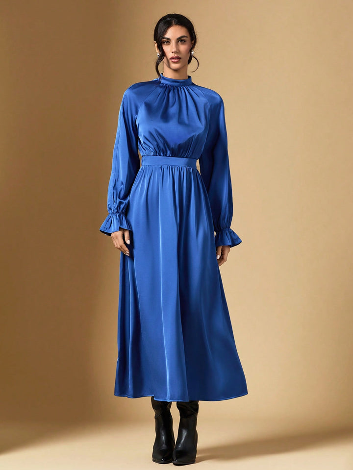 Rochie maxi SHEIN, albastru