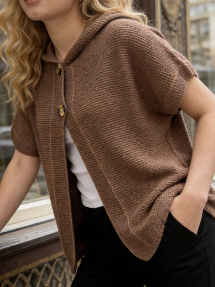 Cardigan SHEIN, maro