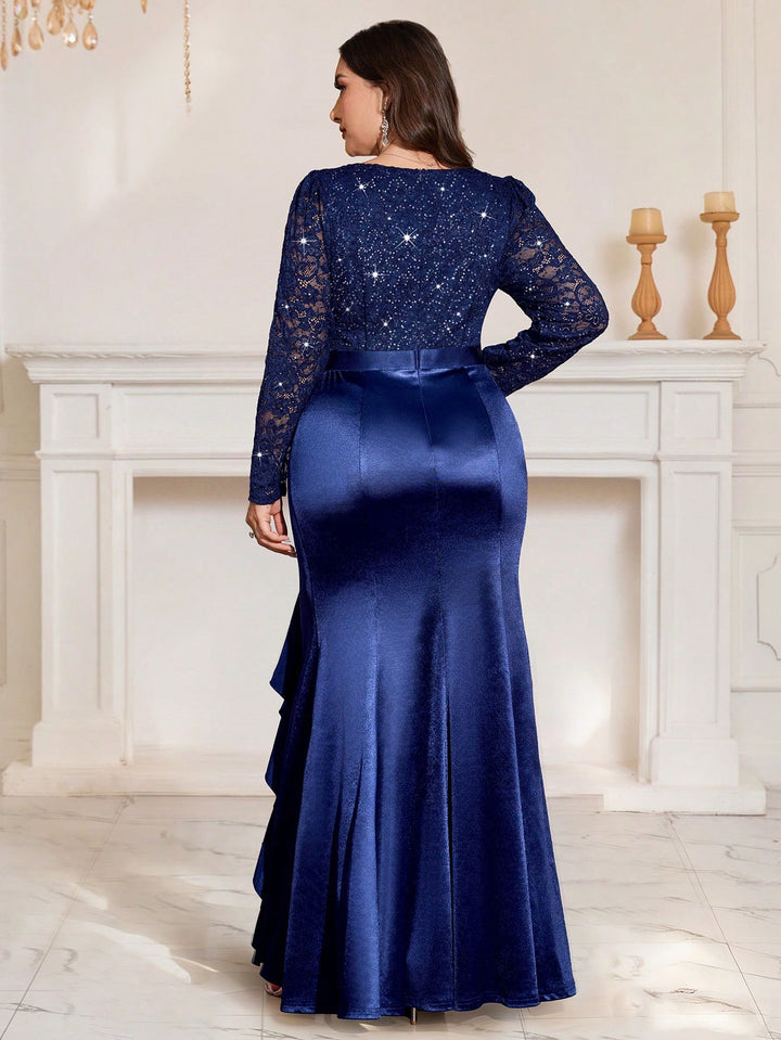 Rochie de ocazie SHEIN, albastru