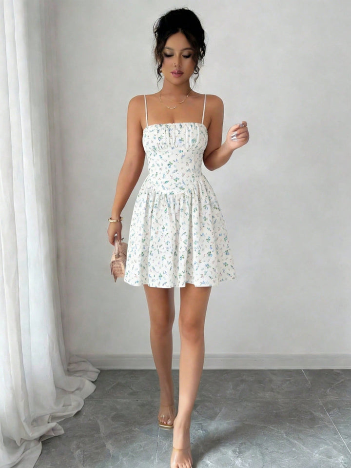 Rochie scurtă SHEIN, alb