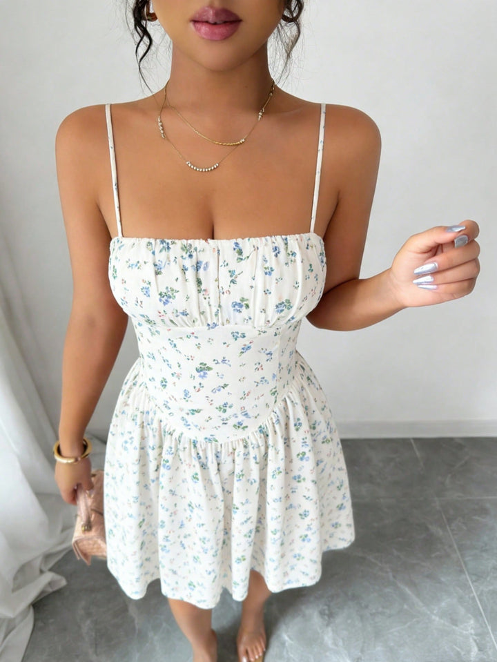 Rochie scurtă SHEIN, alb