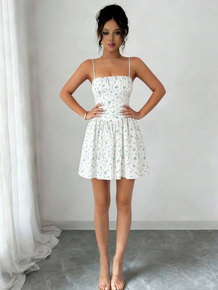 Rochie scurtă SHEIN, alb