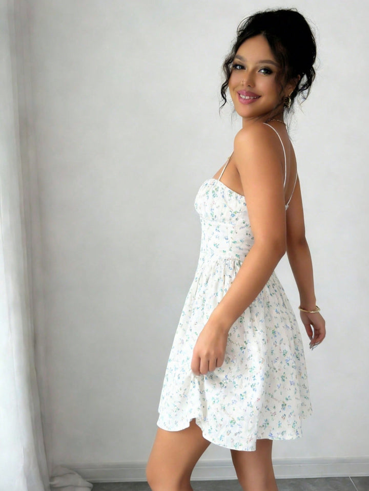 Rochie scurtă SHEIN, alb