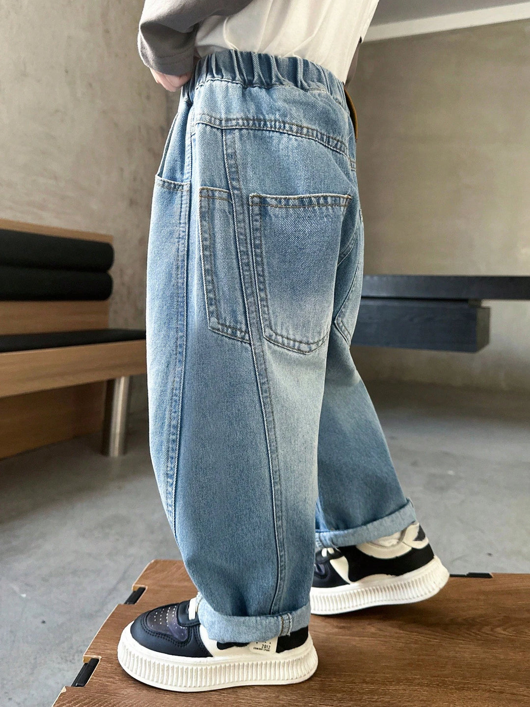Jeans SHEIN, albastru