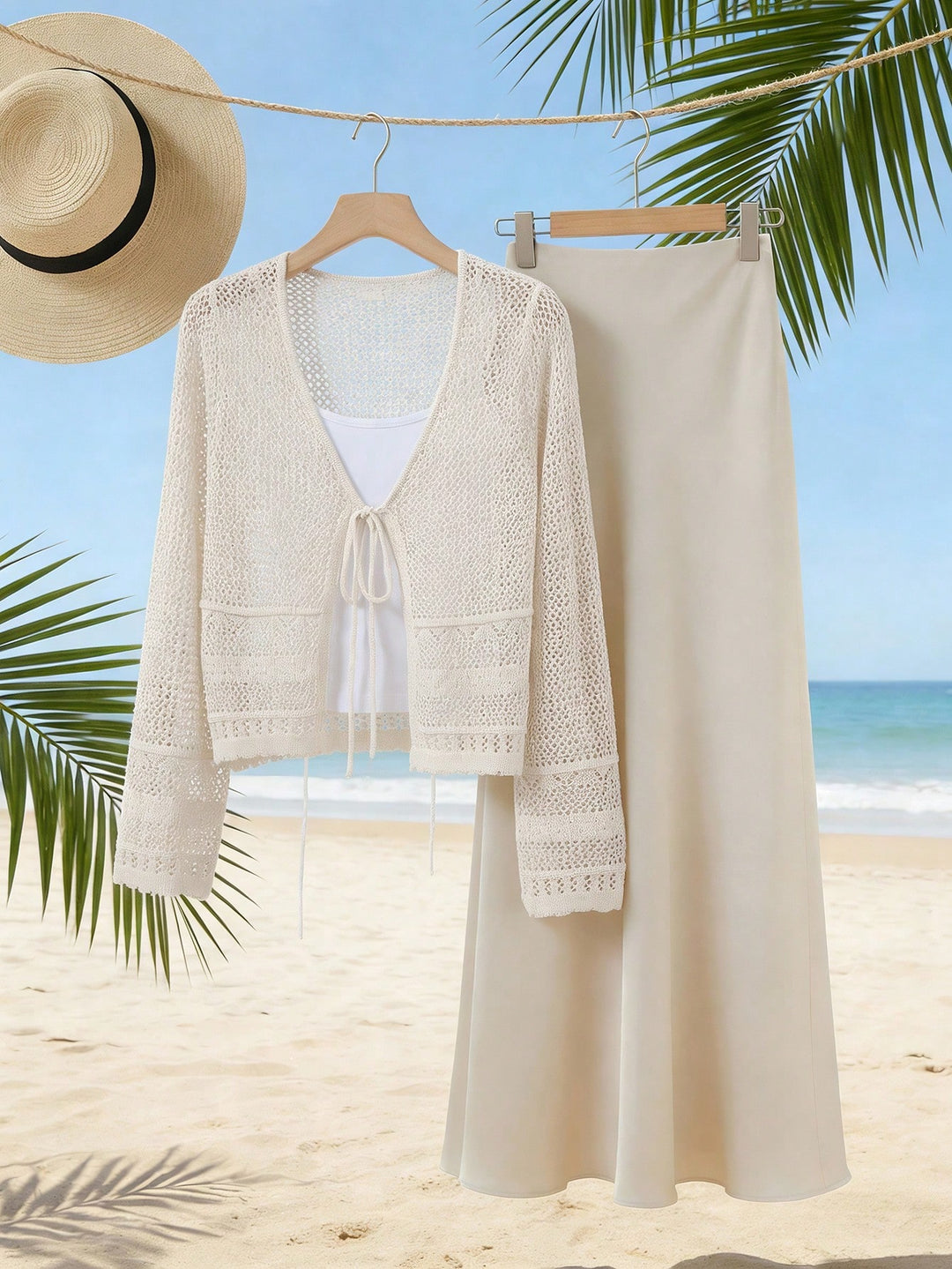 Cardigan SHEIN, bej