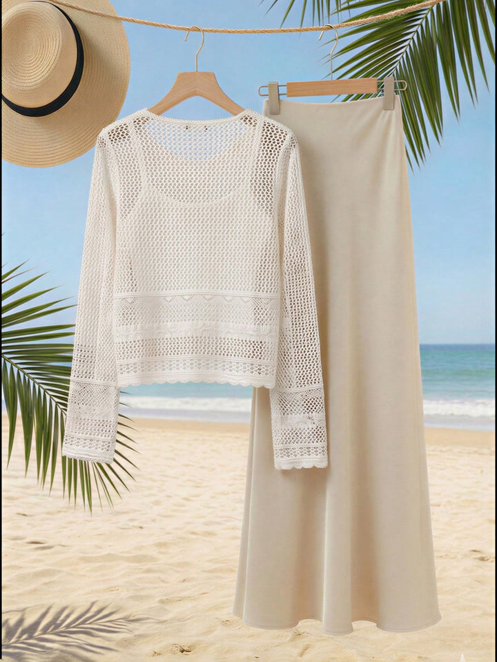 Cardigan SHEIN, bej